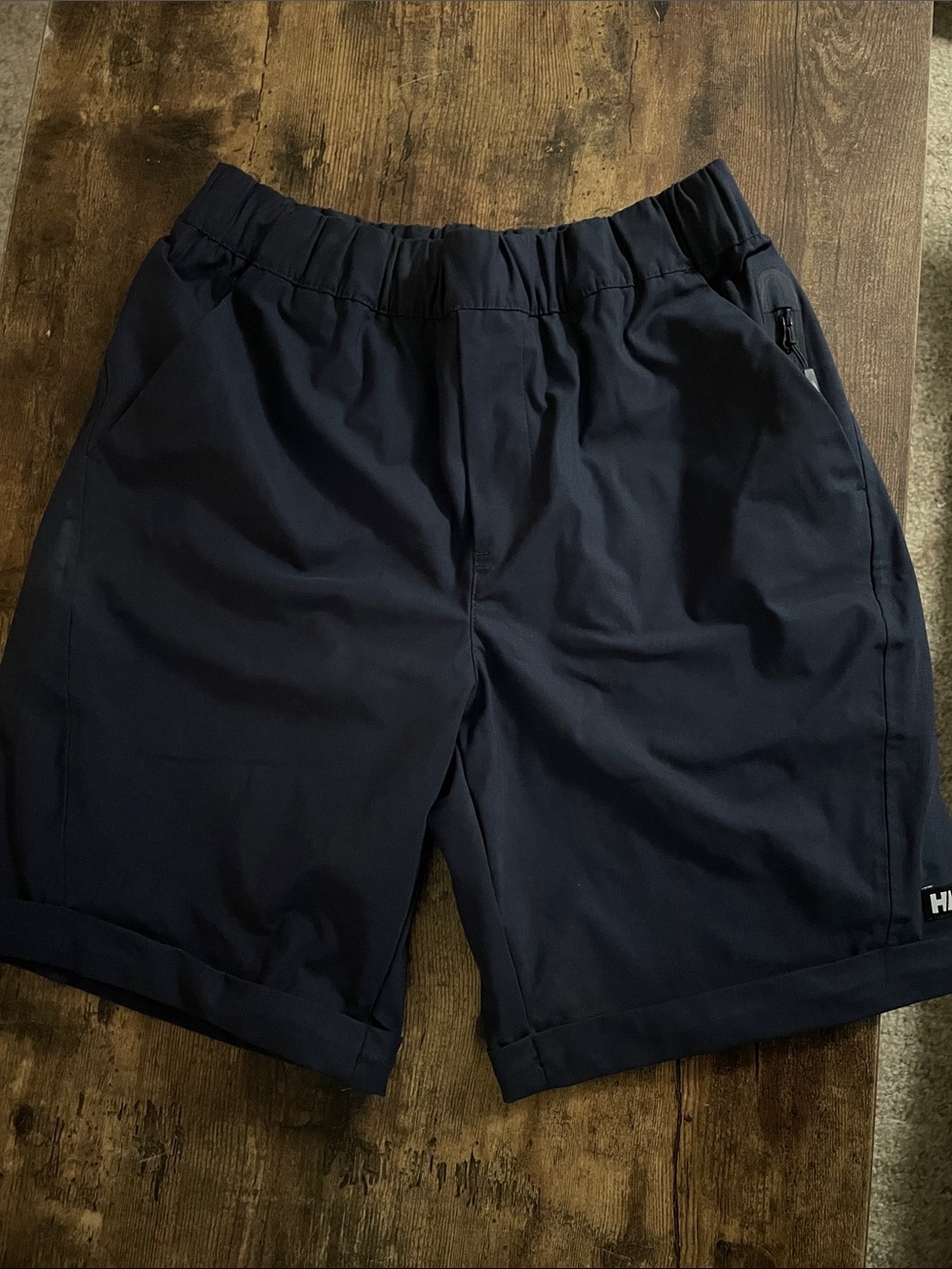 Small Men’s Helly Hansen Navy Athletic Performance Shorts
